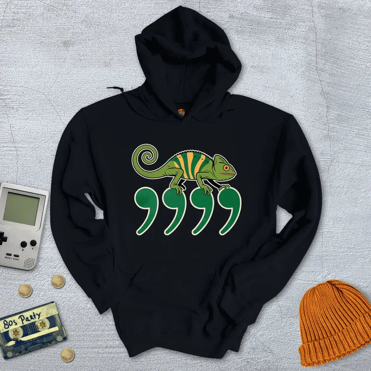 Comma Chameleon - Hoodie