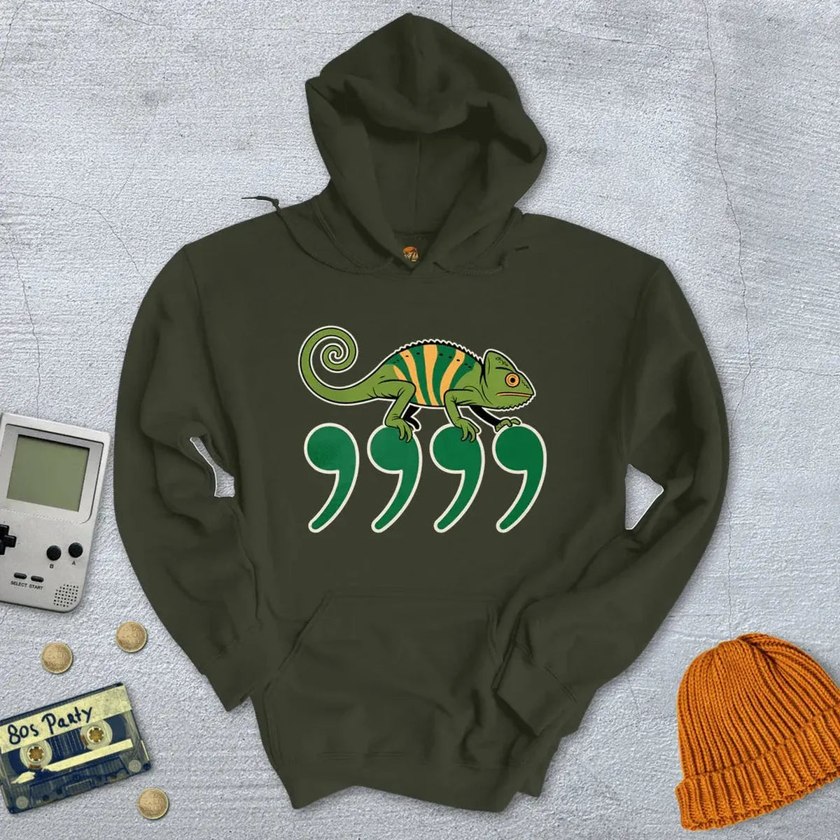 Comma Chameleon - Hoodie