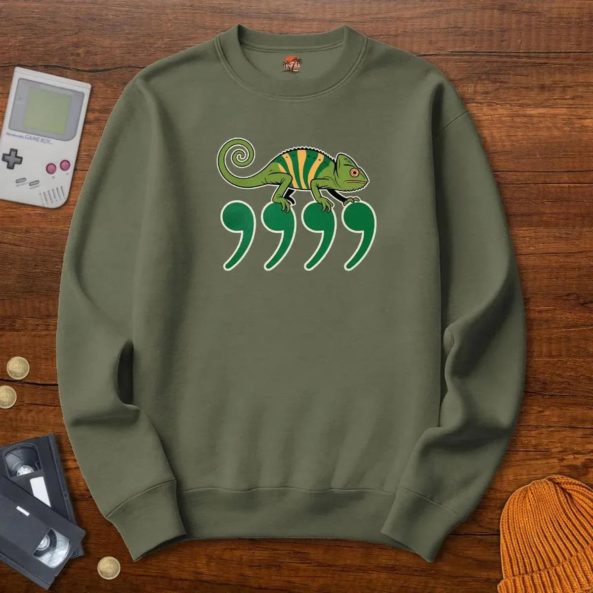 Comma Chameleon - Sweatshirt