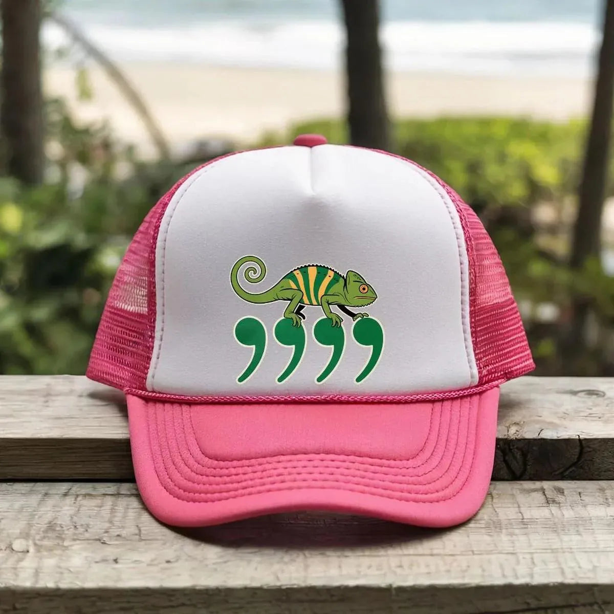 Comma Chameleon - Trucker Hat