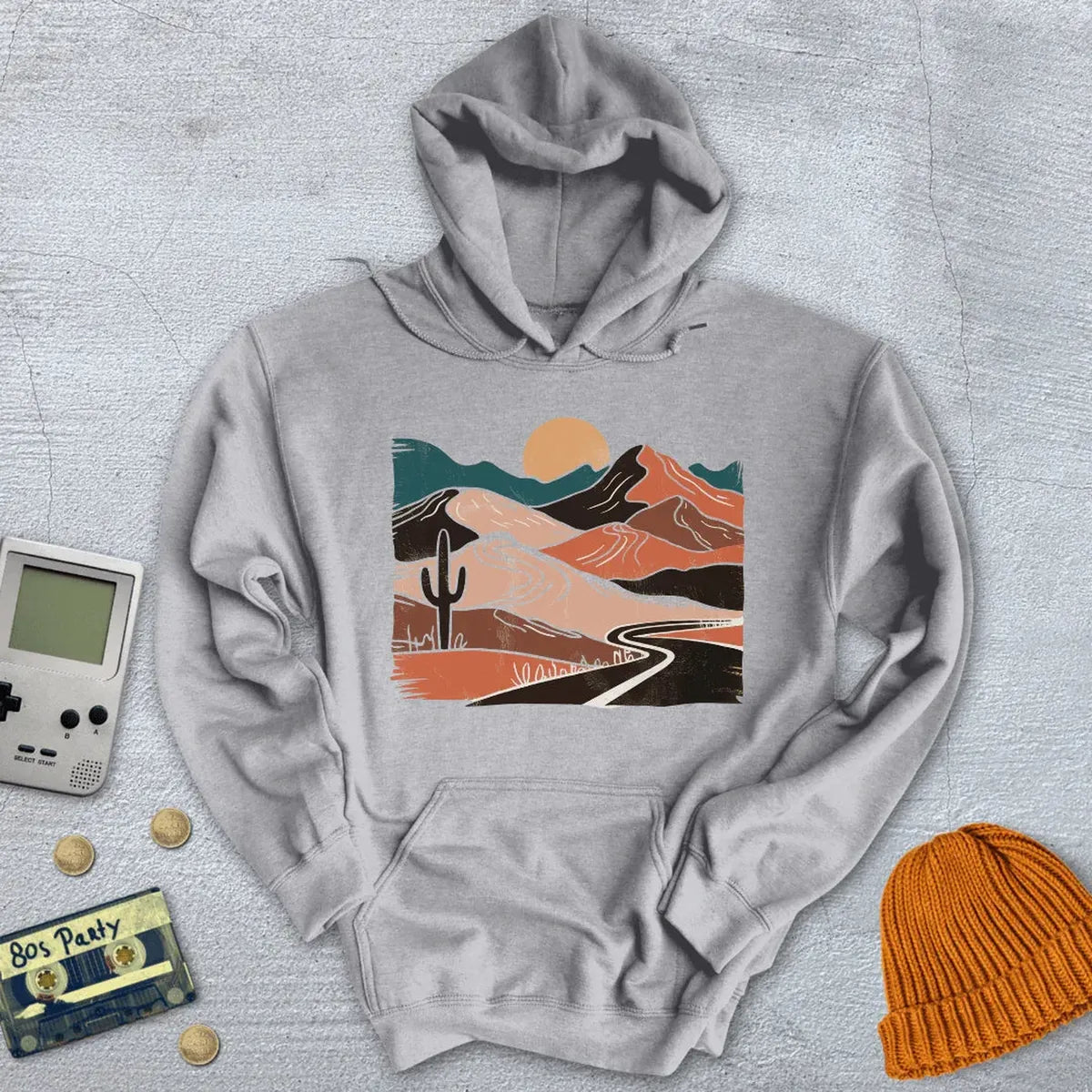 Desert landscape - Hoodie