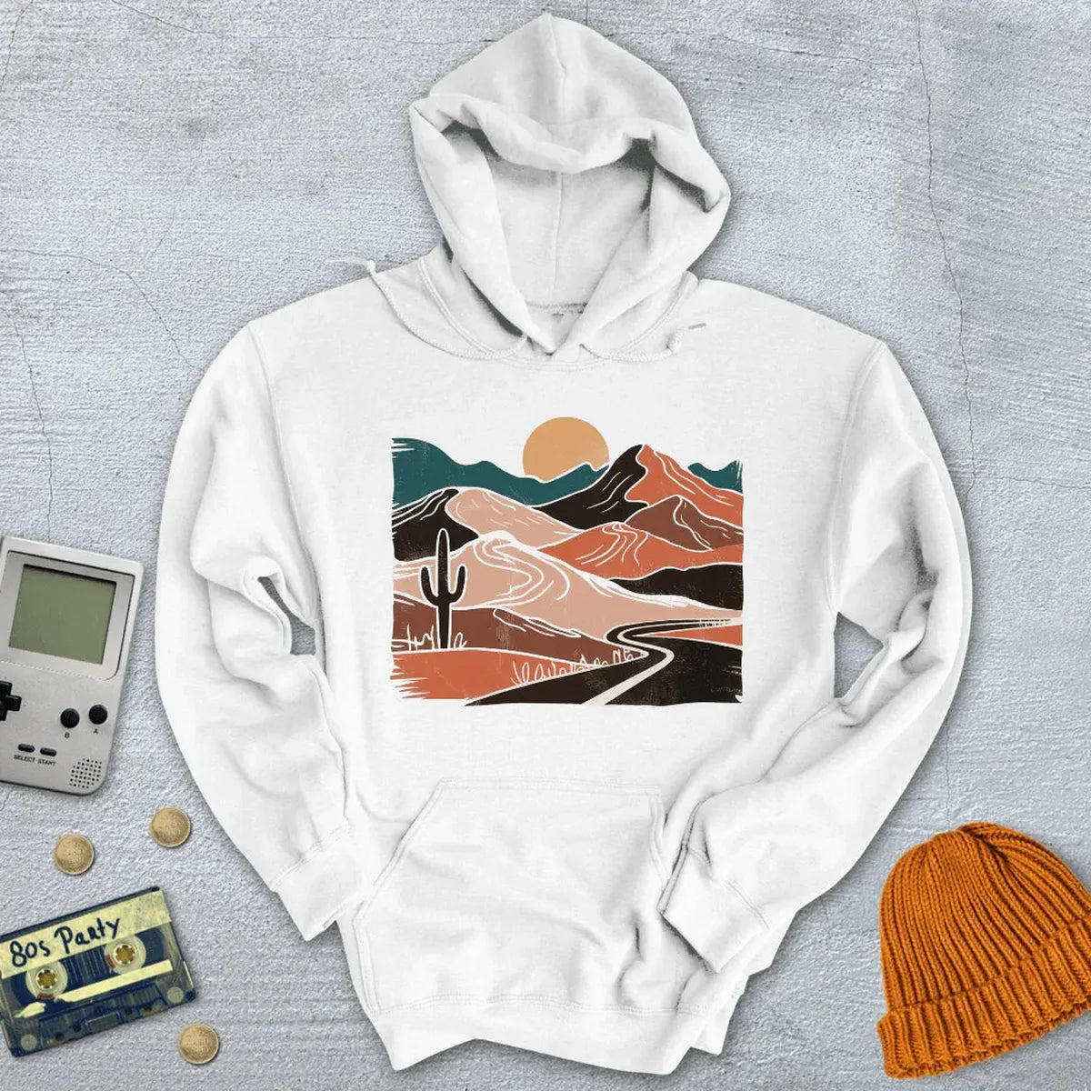 Desert landscape - Hoodie