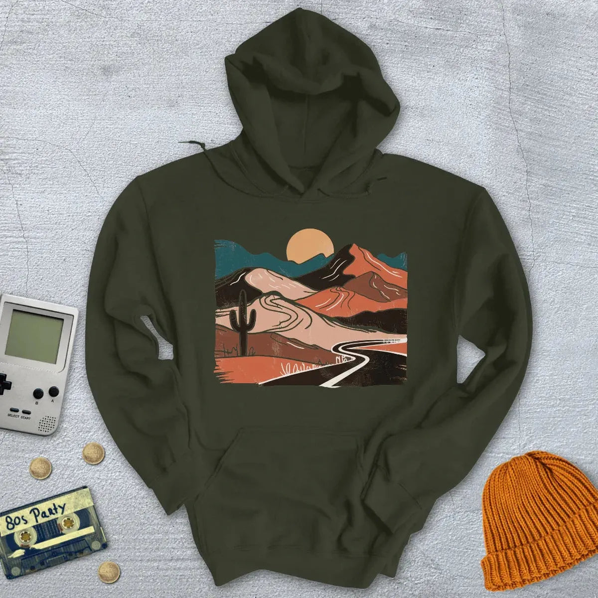 Desert landscape - Hoodie