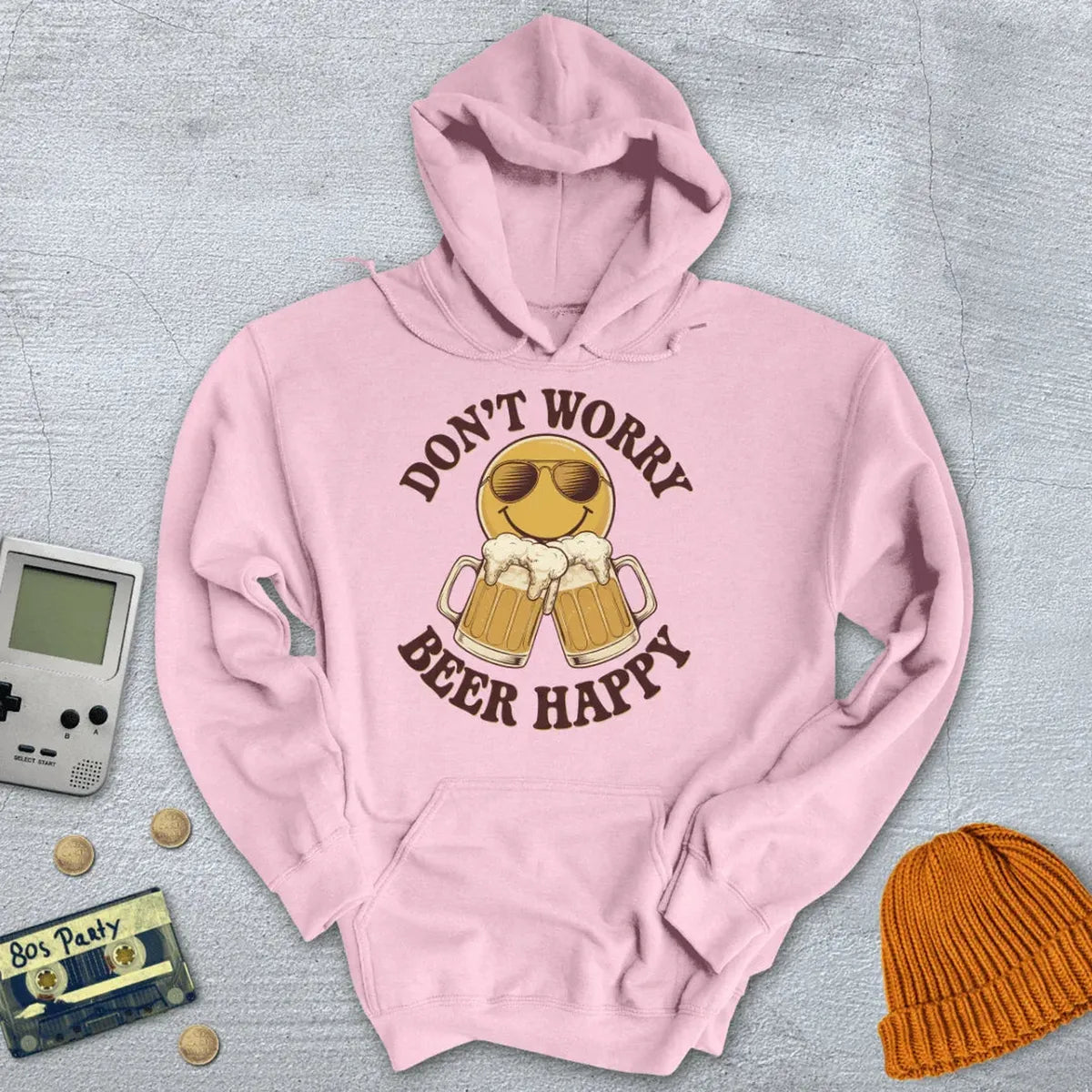 Don't Worry Beer Happy - Hoodie