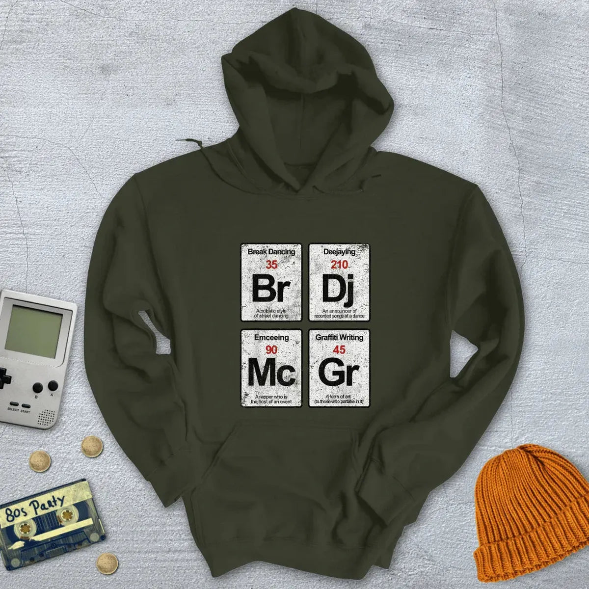 Elements of HipHop - Hoodie