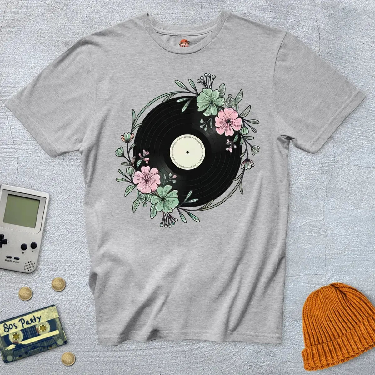 Flower Record - Shirt