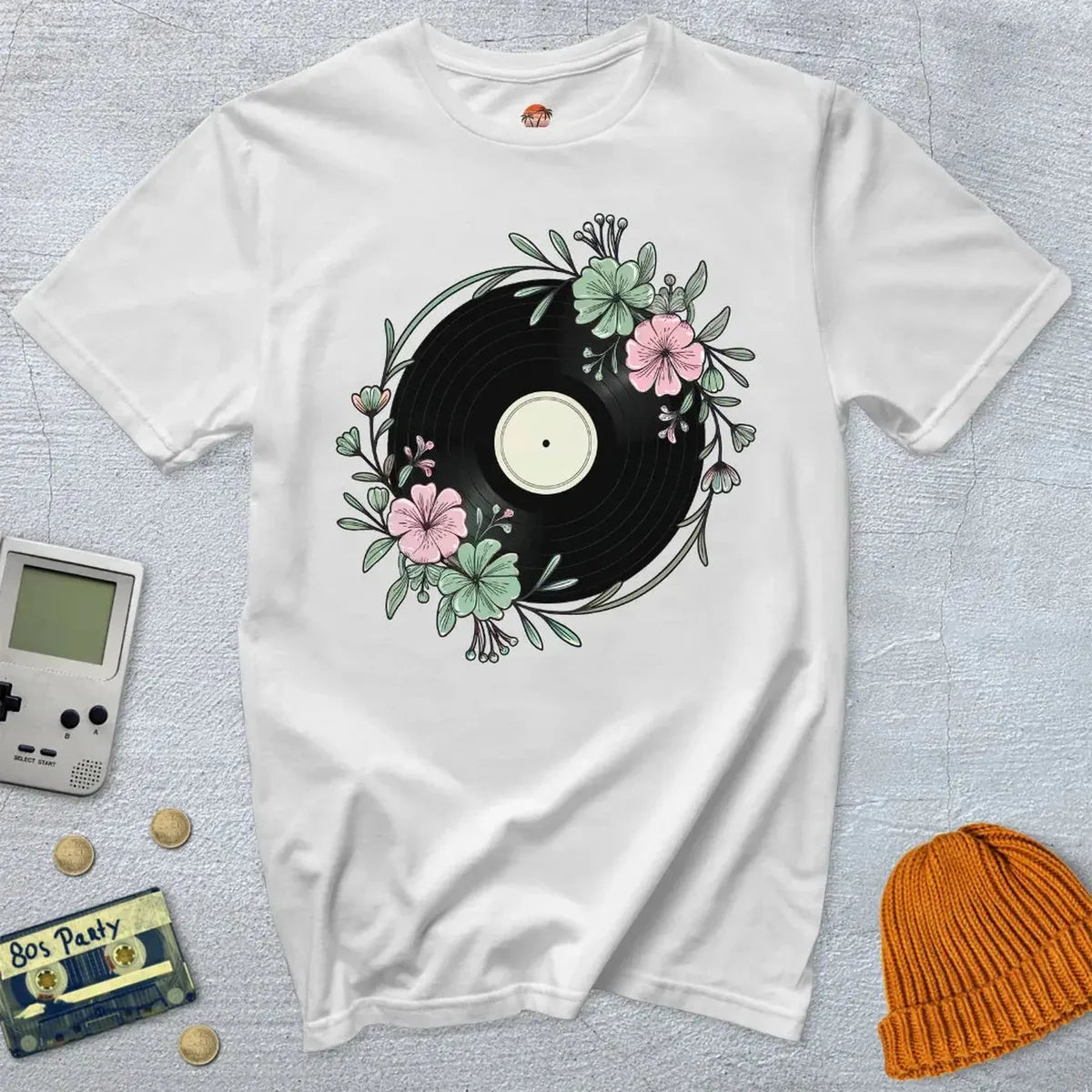 Flower Record - Shirt