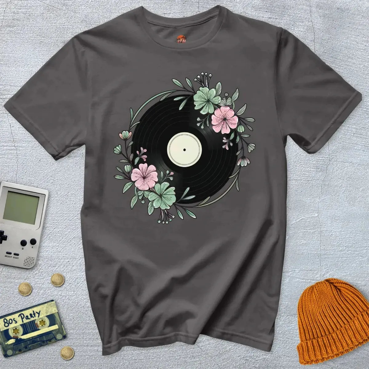 Flower Record - Shirt