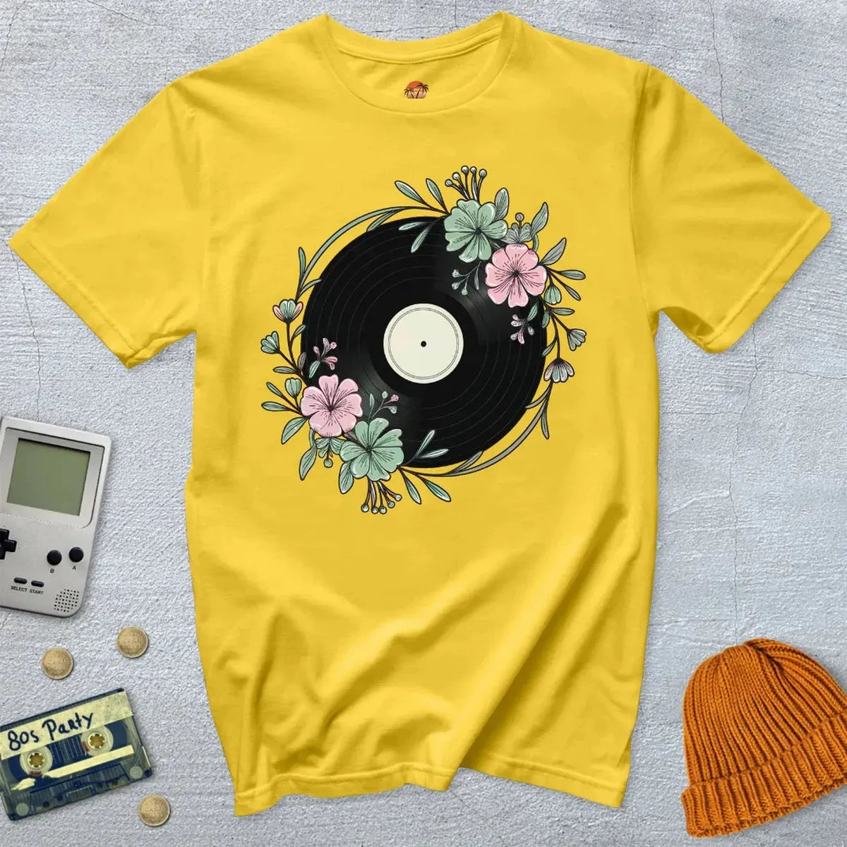 Flower Record - Shirt