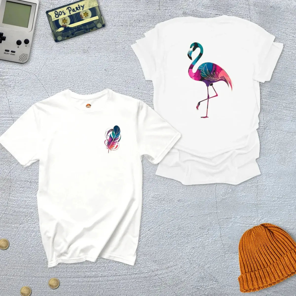 Gradient Flamingo - Shirt