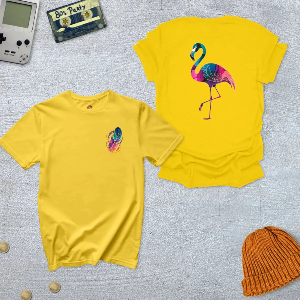 Gradient Flamingo - Shirt