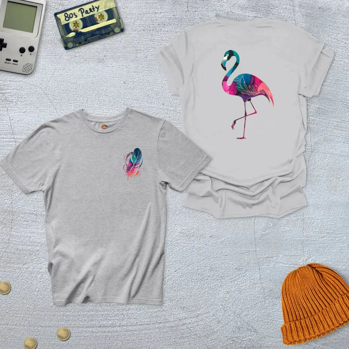 Gradient Flamingo - Shirt