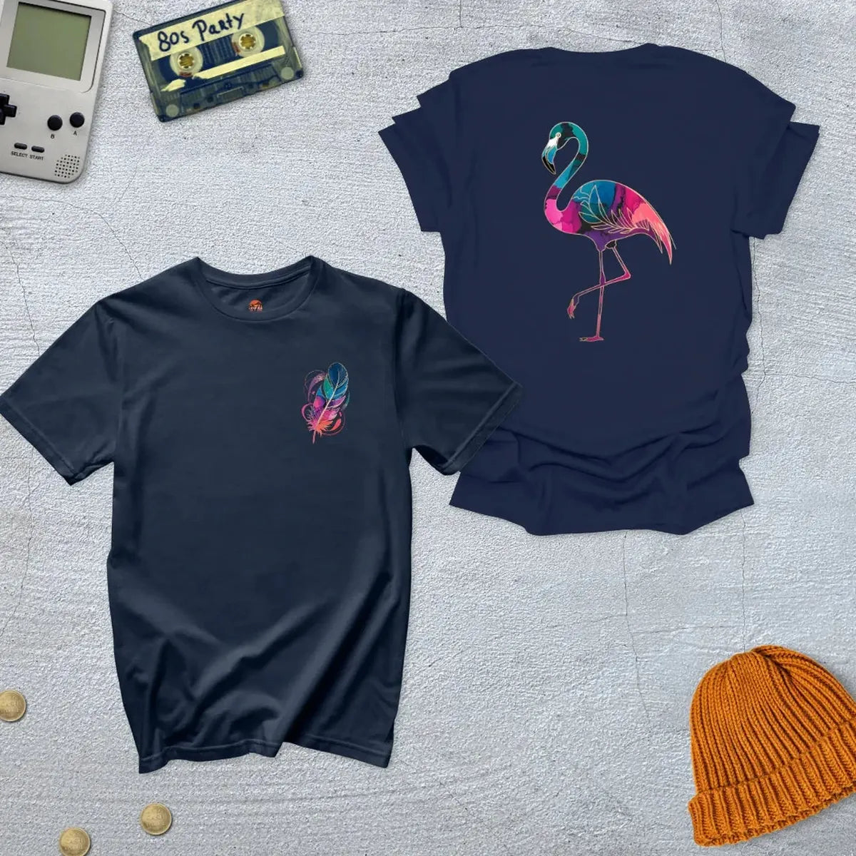 Gradient Flamingo - Shirt