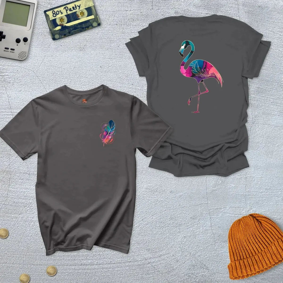 Gradient Flamingo - Shirt
