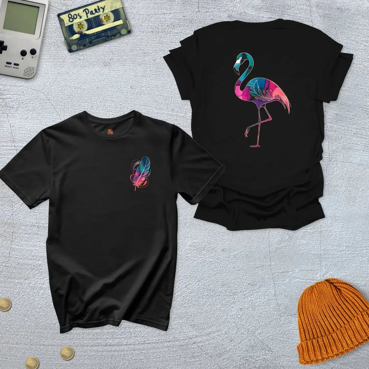 Gradient Flamingo - Shirt