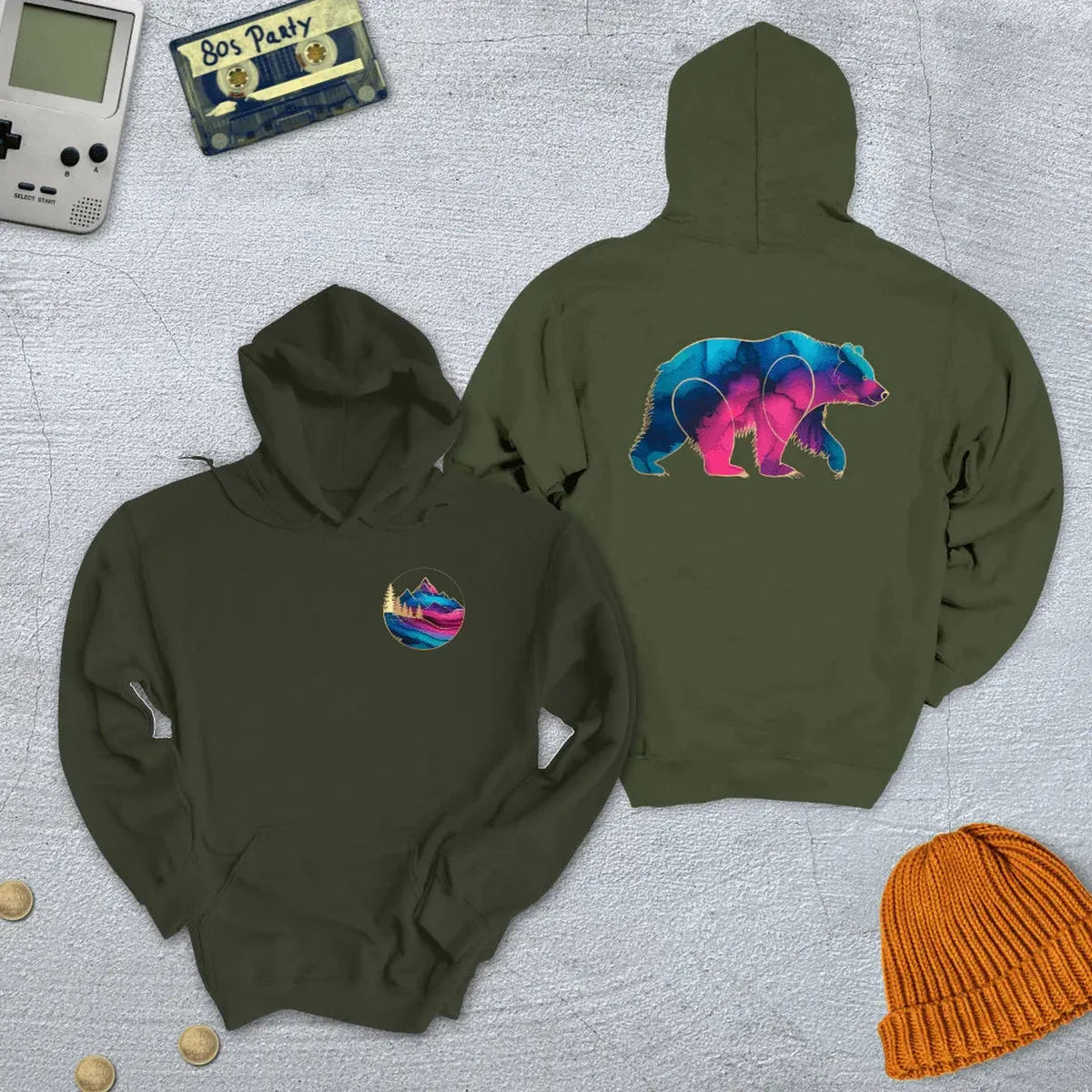 Gradient Grizzly - Hoodie