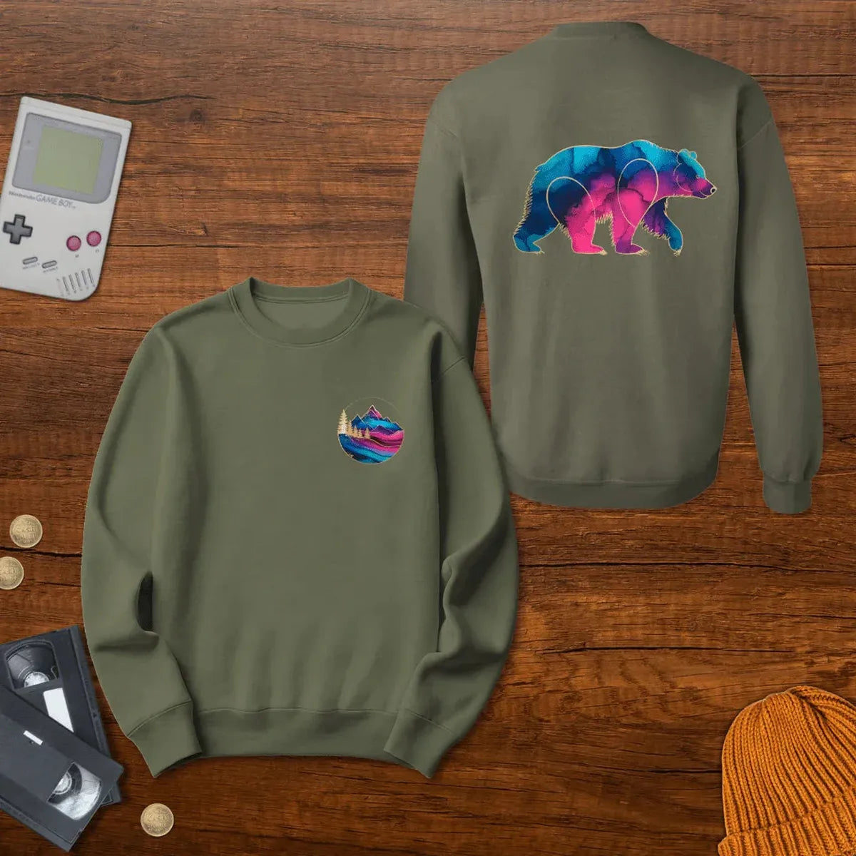 Gradient Grizzly - Sweatshirt