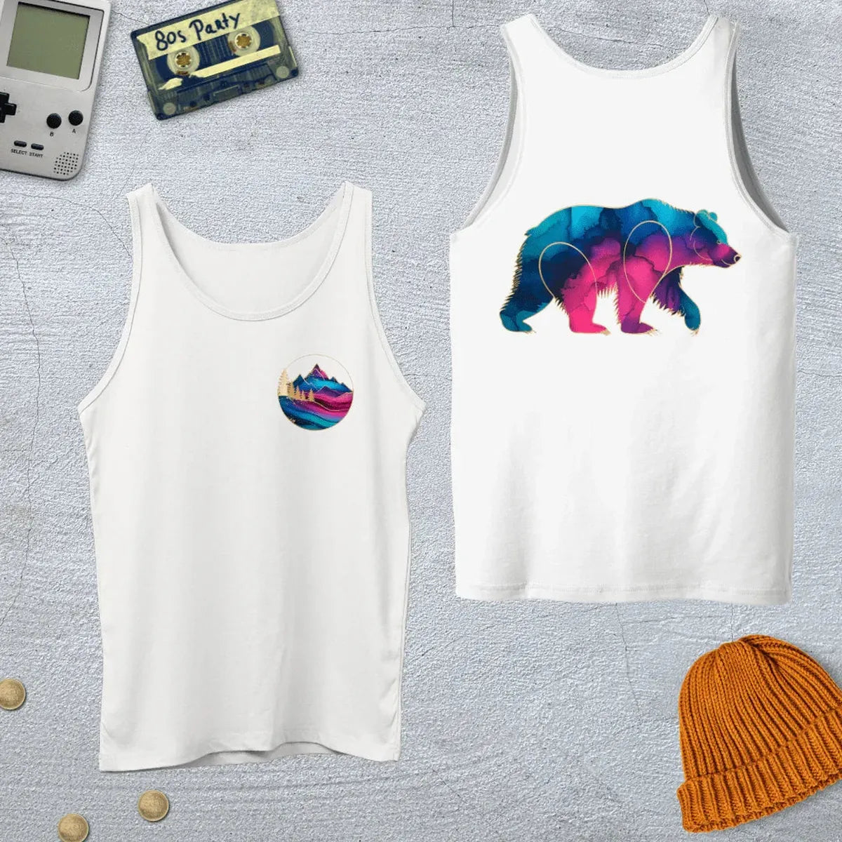 Gradient Grizzly - Tank Top