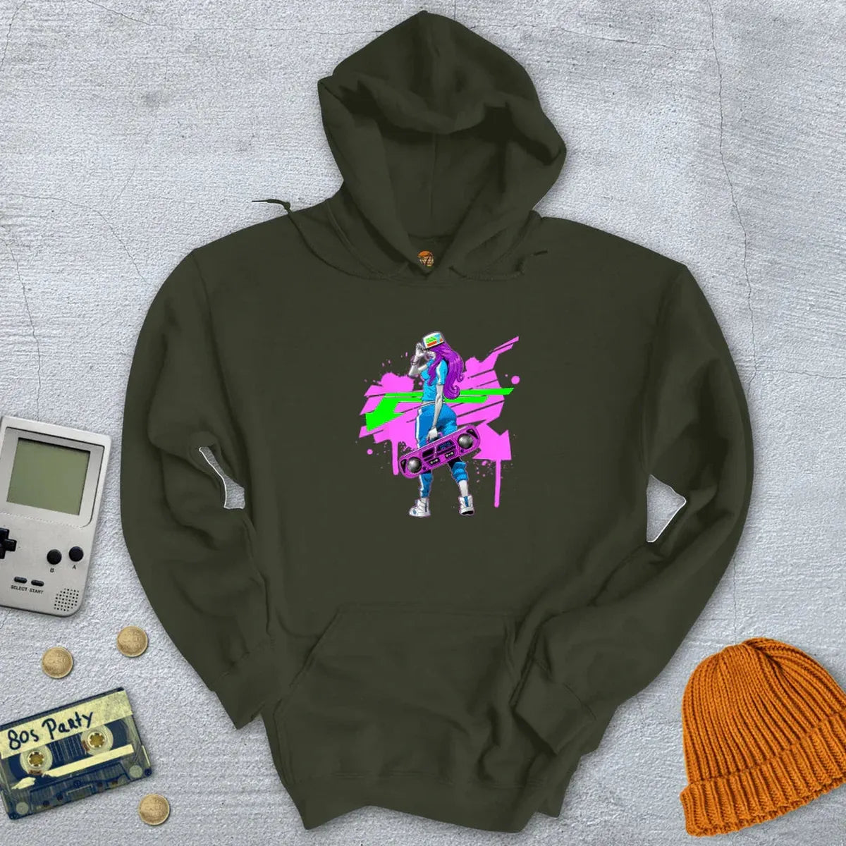 Graffiti Girl - Hoodie