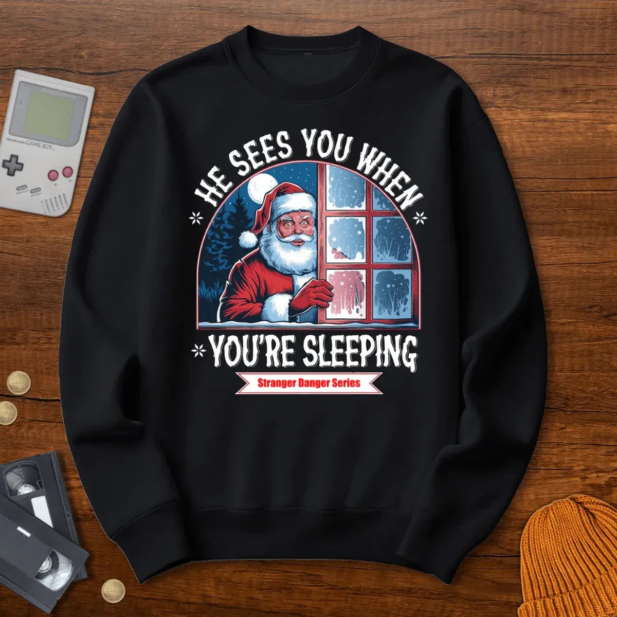 He Sees You When You're Sleeping - Sweatshirt