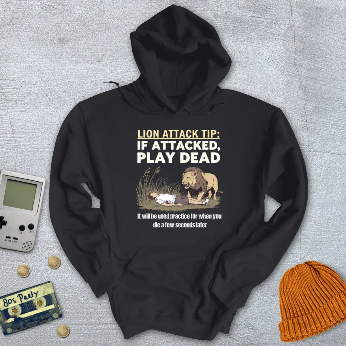 Lion Attack - Hoodie
