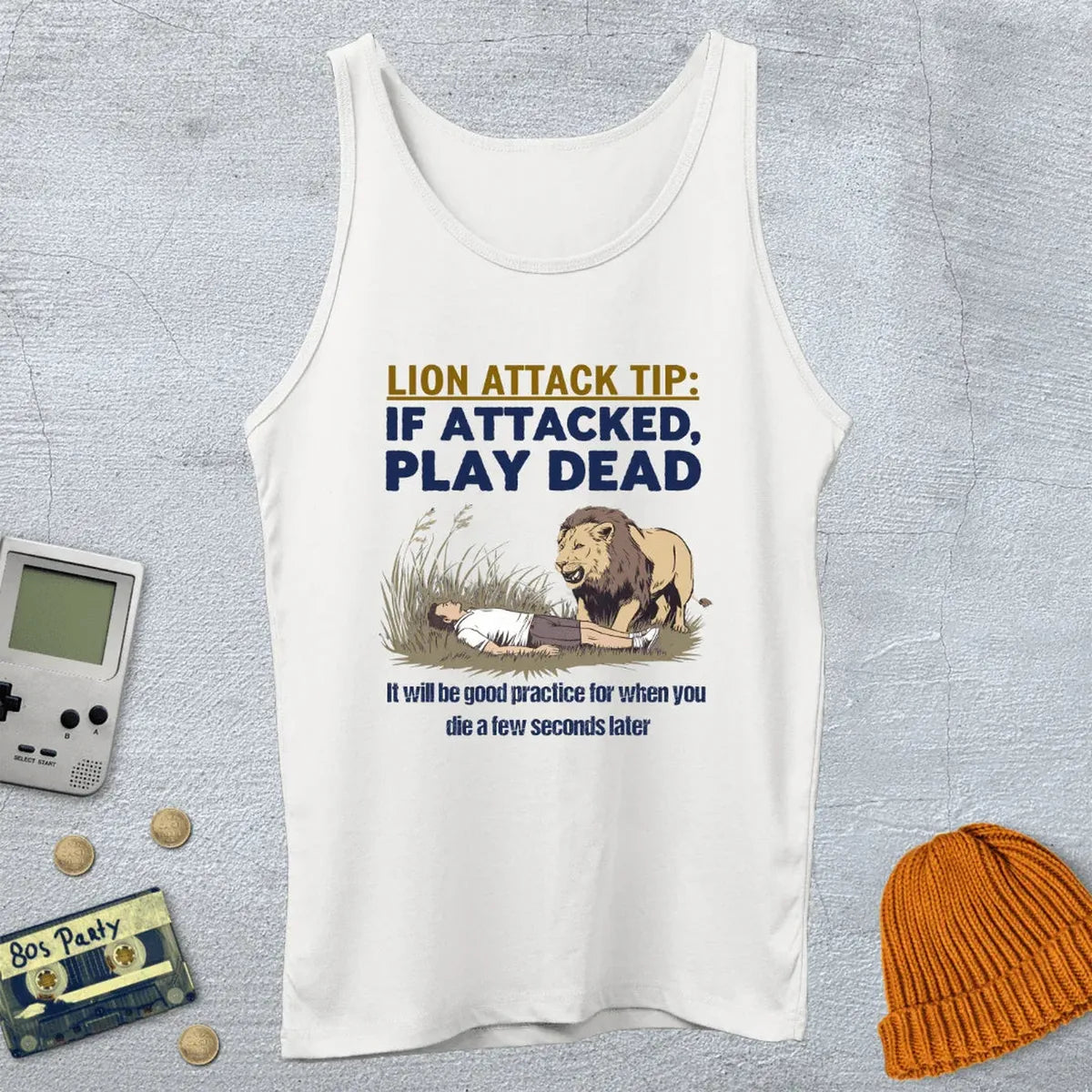 Lion Attack - Tank Top