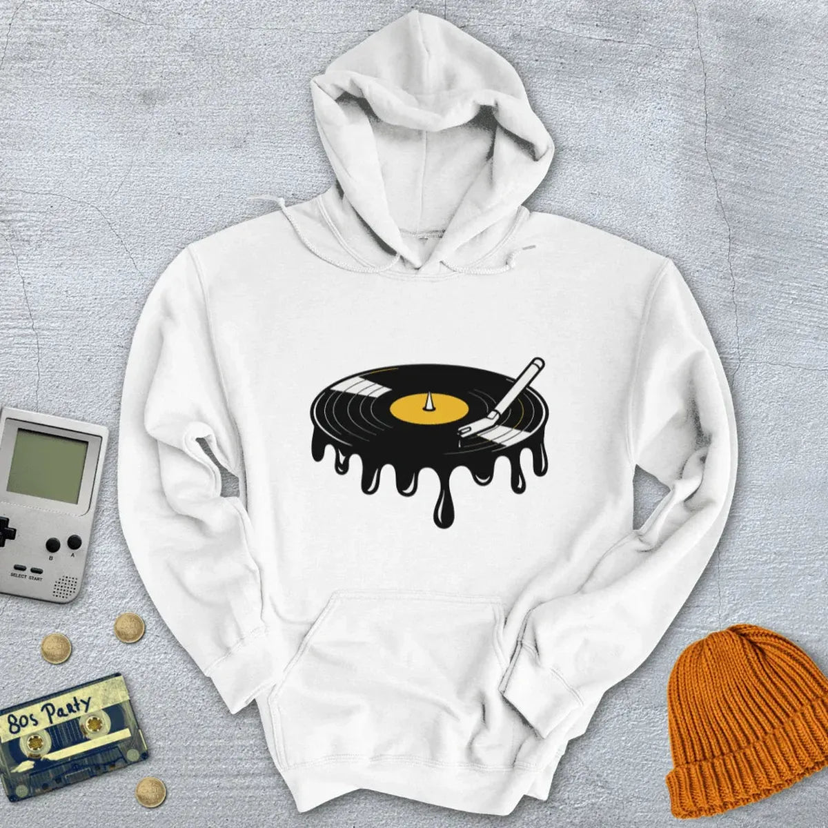 Melted Record - Hoodie