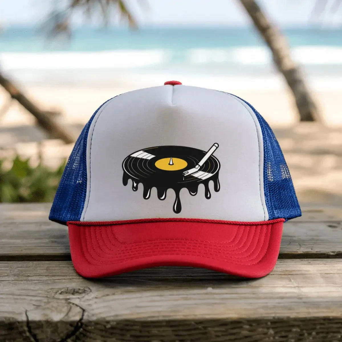 Melted Record - Trucker Hat