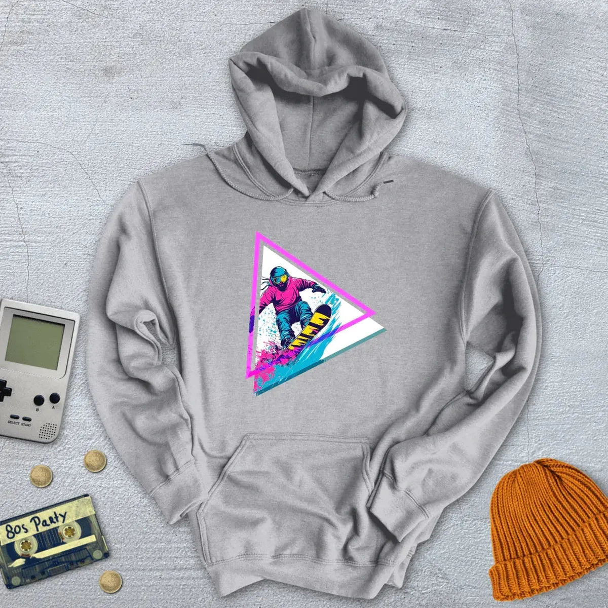 Neon Triangle Shred - Hoodie