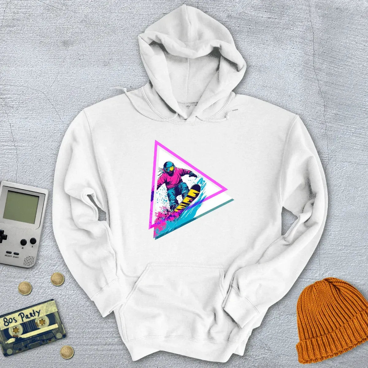 Neon Triangle Shred - Hoodie