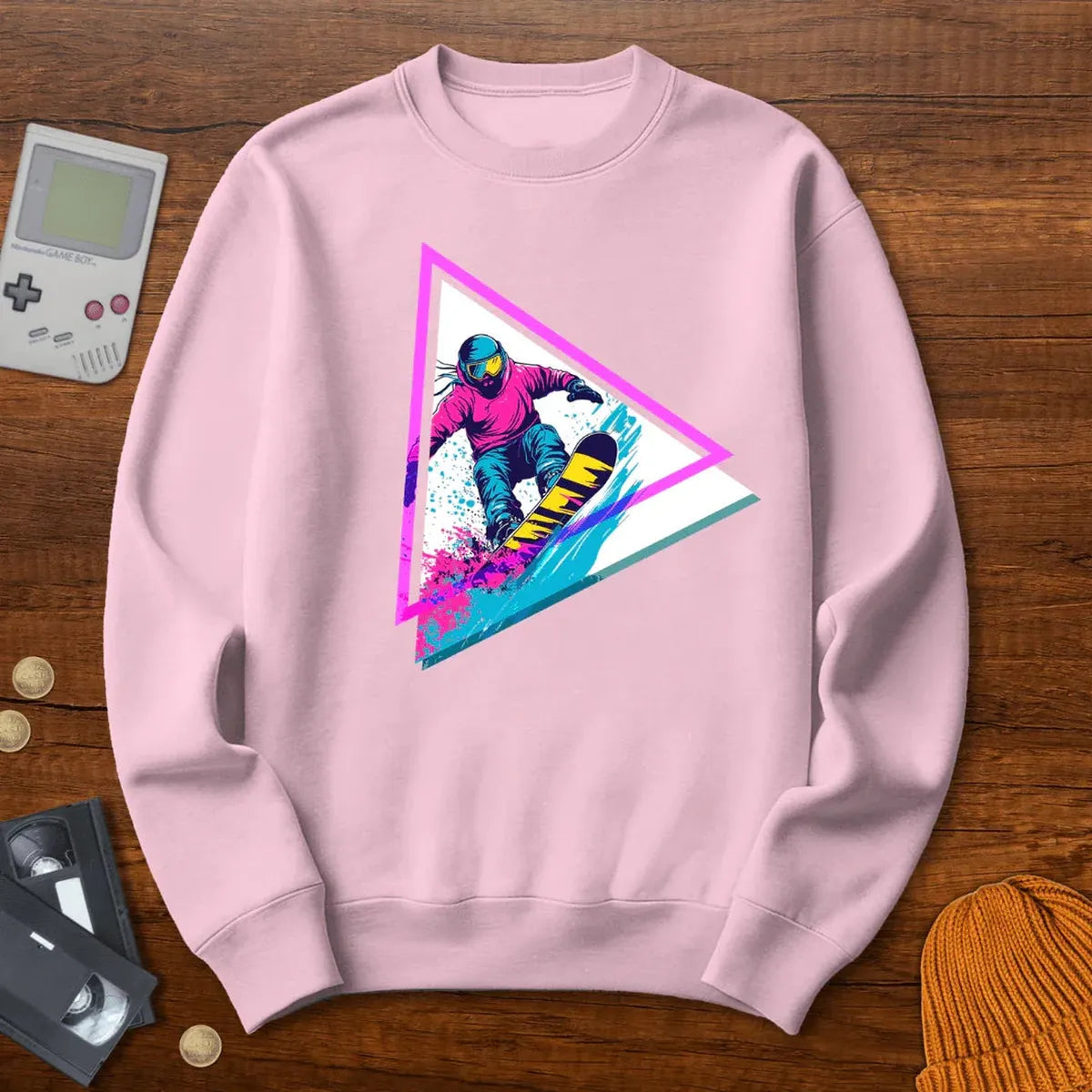 Neon Triangle Shred - Sweatshirt