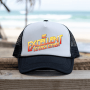 Printify Hats Black / One size Be Excellent - Trucker Hat