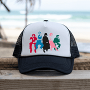Printify Hats Black / One size breakfast - Trucker Hat