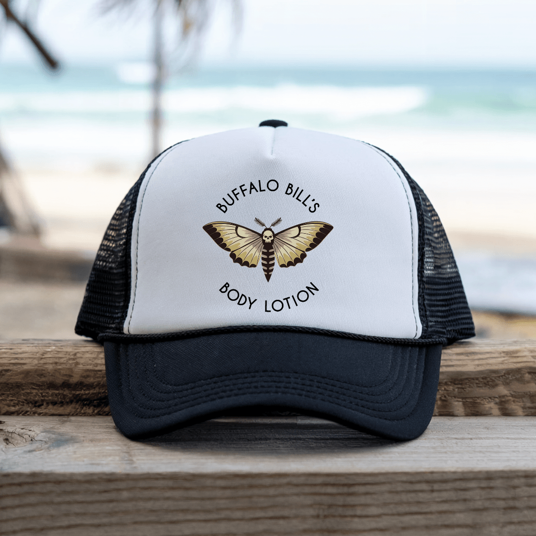 Printify Hats Black / One size Buffalo Bill Lotion - Trucker Hat