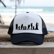 Printify Hats Black / One size Fellowship - Trucker Hat