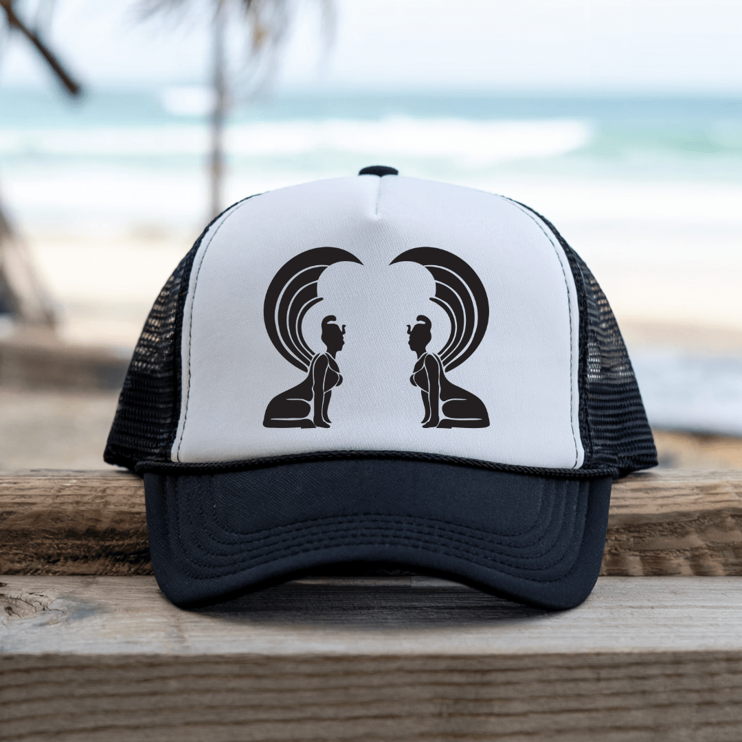 Printify Hats Black / One size Oracle - Trucker Hat