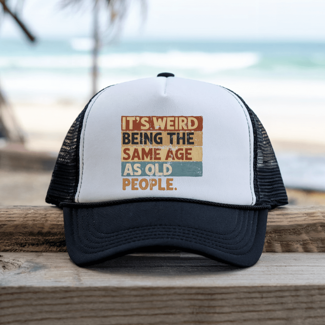 Printify Hats Black / One size Same Age - Trucker Hat