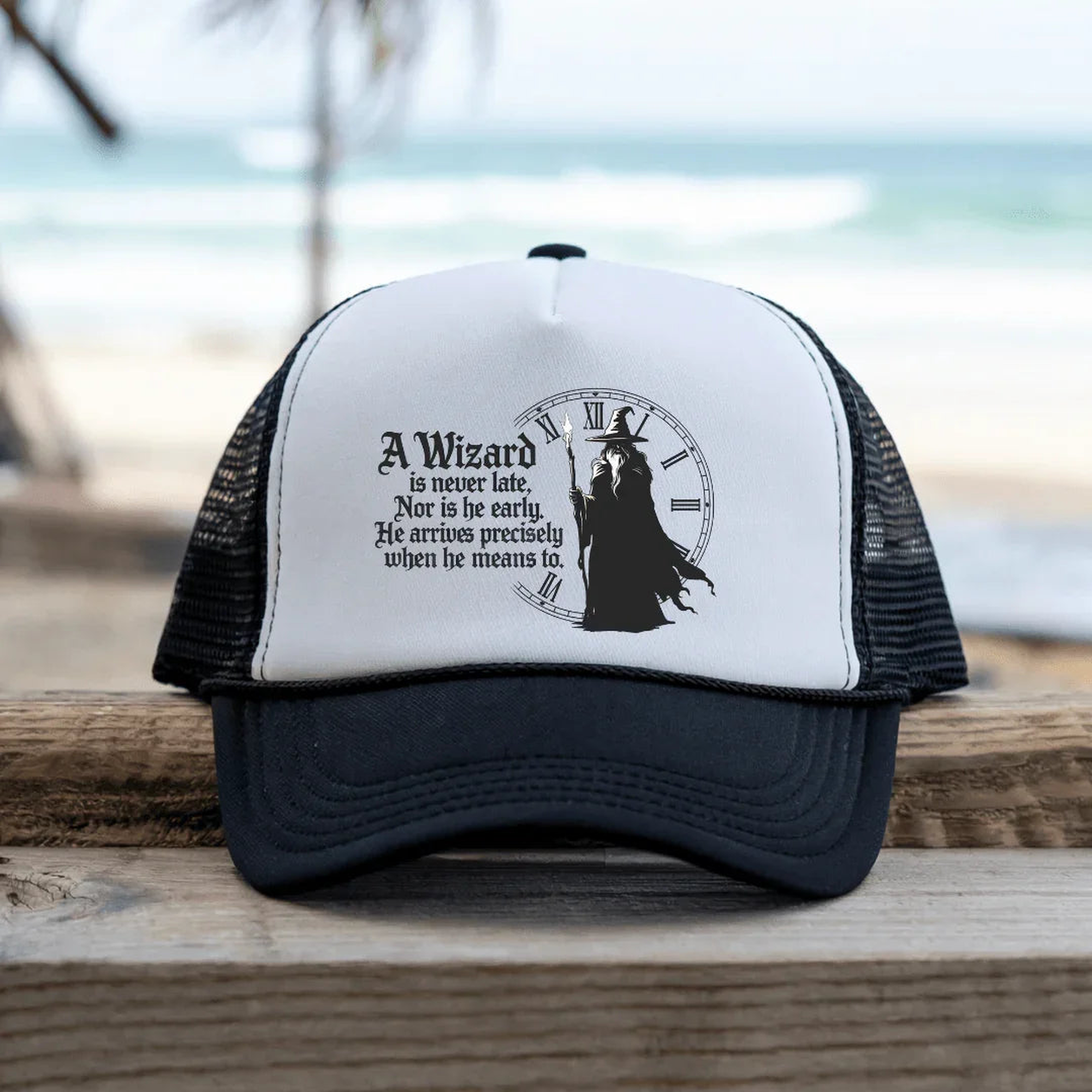 Wizard never late - Trucker Hat