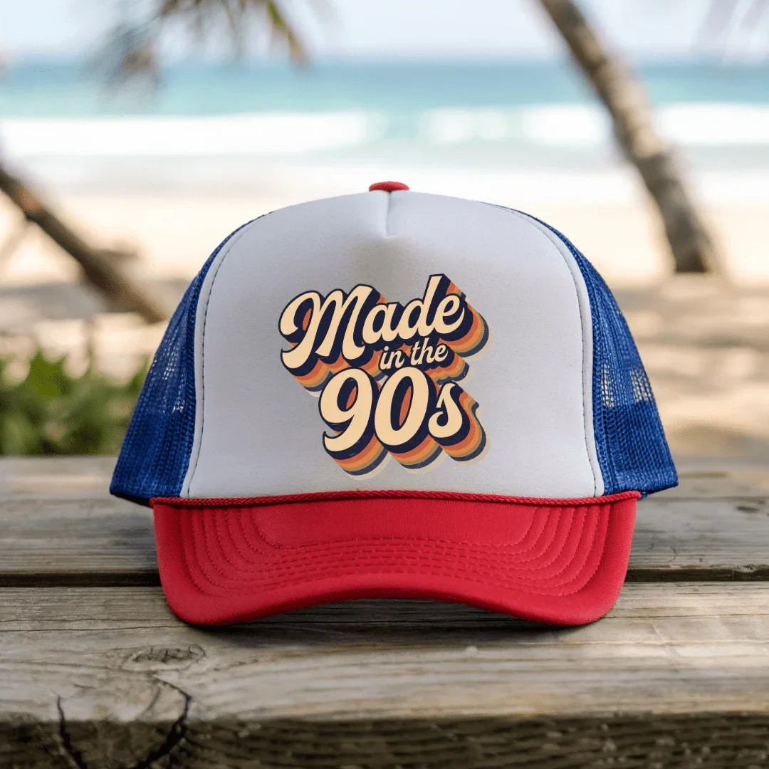 Made in the 90s - Trucker Hat - Throwback Paradise