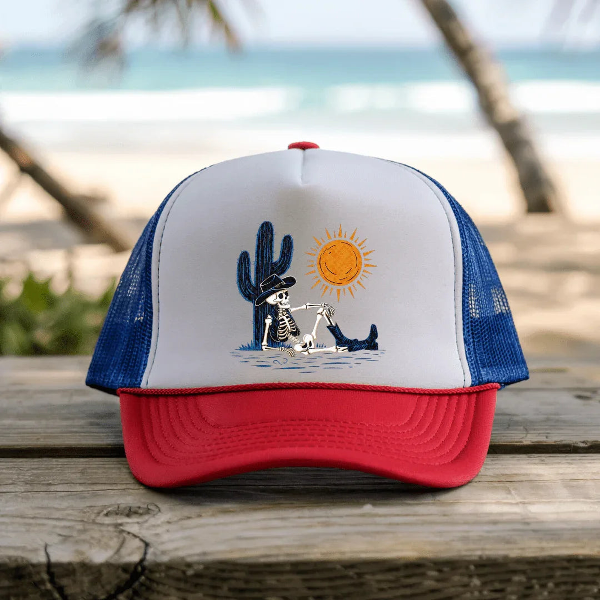 Skeleton - Trucker Hat