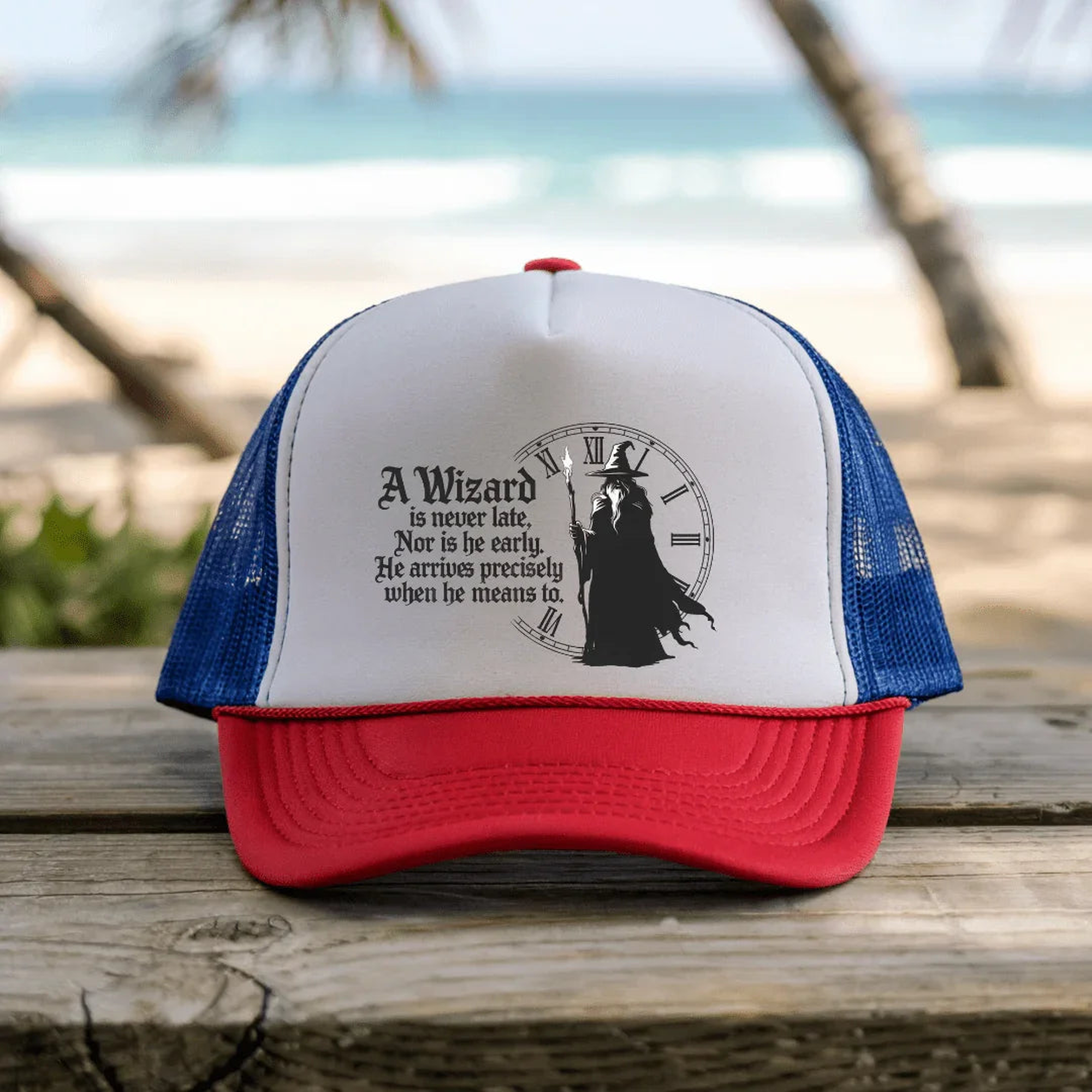 Wizard never late - Trucker Hat