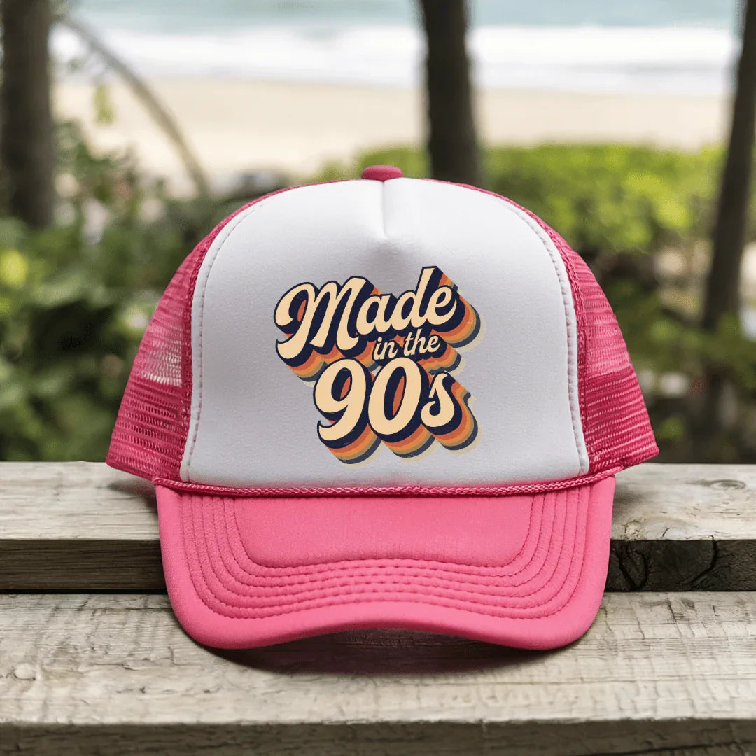 Made in the 90s - Trucker Hat - Throwback Paradise
