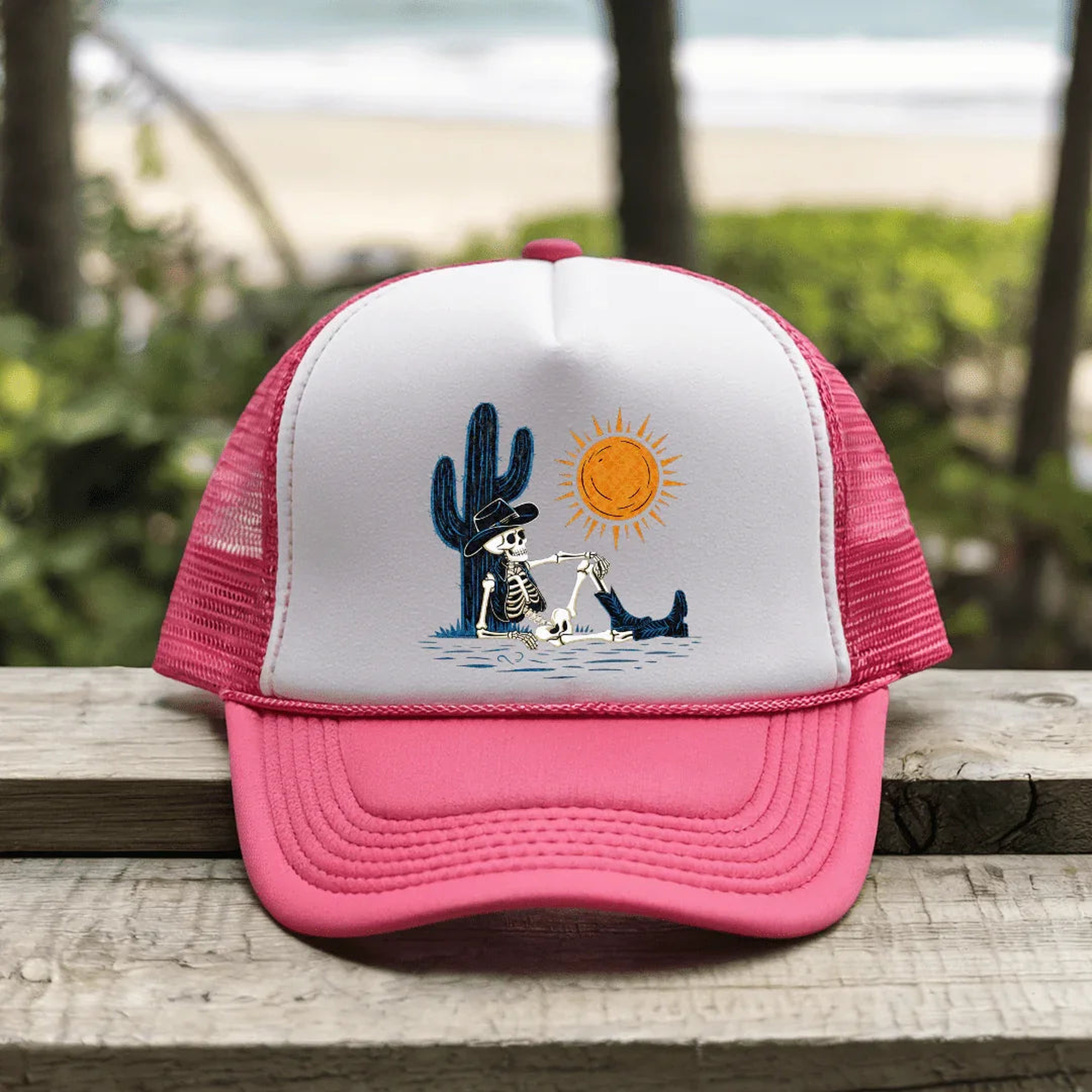 Skeleton - Trucker Hat