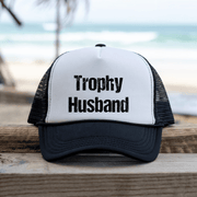 Printify Hats Trophy Husband - Trucker Hat