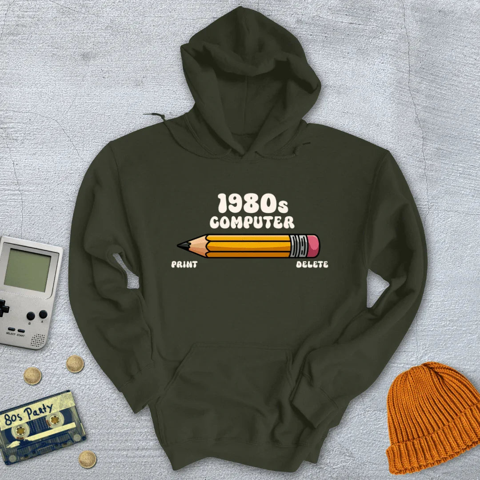 1980s Computer - Hoodie