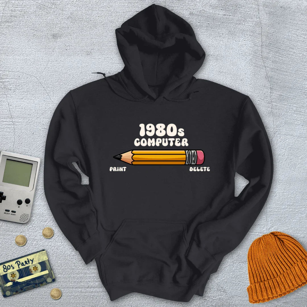 1980s Computer - Hoodie - Throwback Paradise