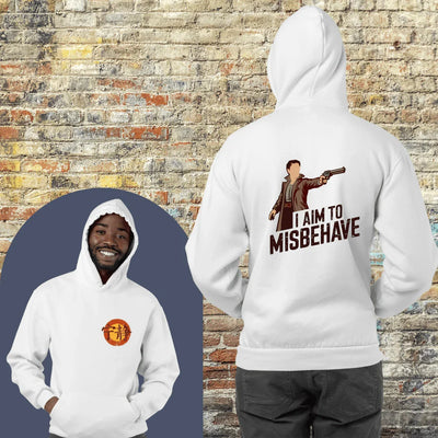 Aim to Misbehave - Hoodie - Throwback Paradise