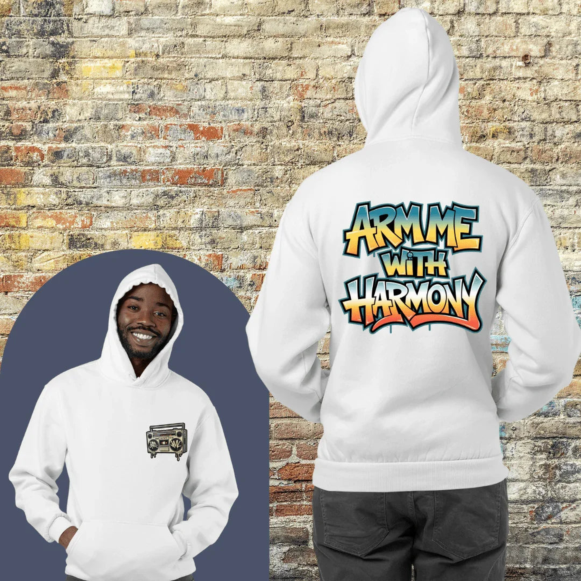 Arm me with Harmony - Hoodie
