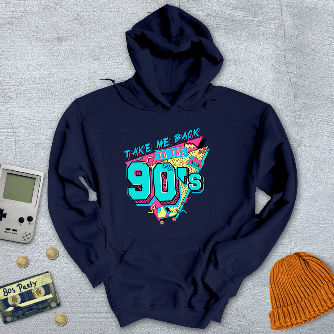 Printify Hoodie Back to the 90s - Hoodie