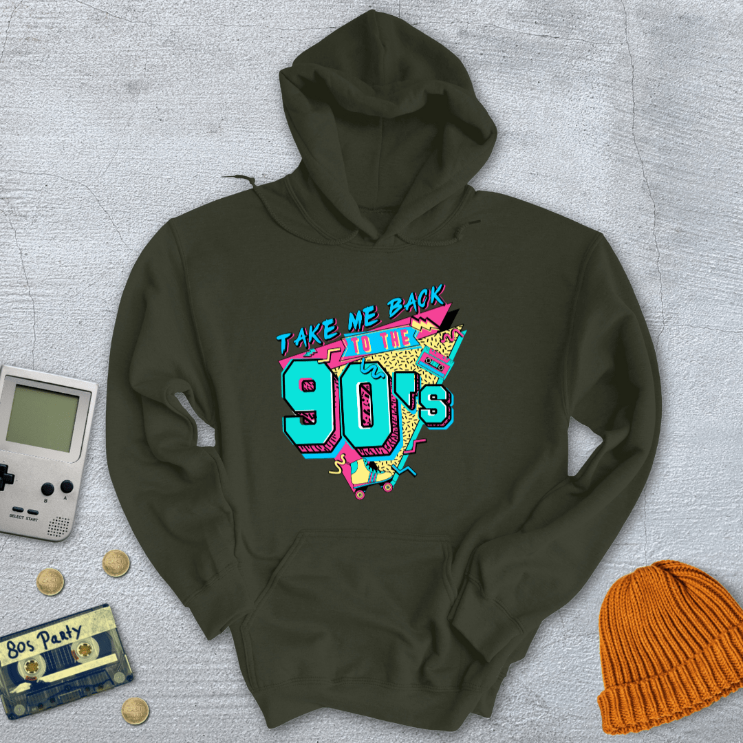 Printify Hoodie Back to the 90s - Hoodie